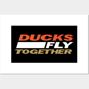 Ducks Fly Together Posters and Art